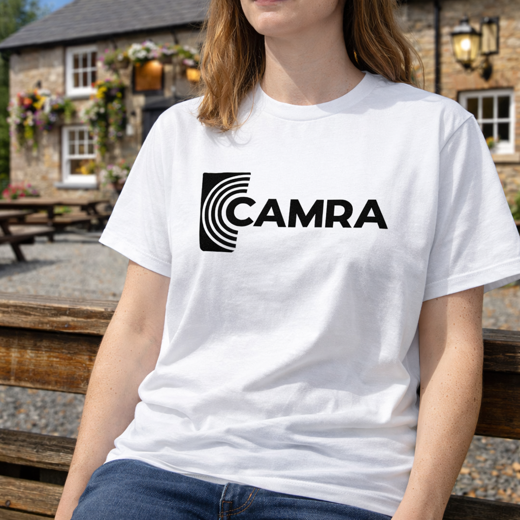 CAMRA Black Logo Classic T-Shirt