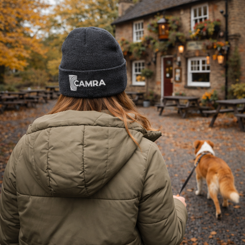 CAMRA Logo Knitted Beanie