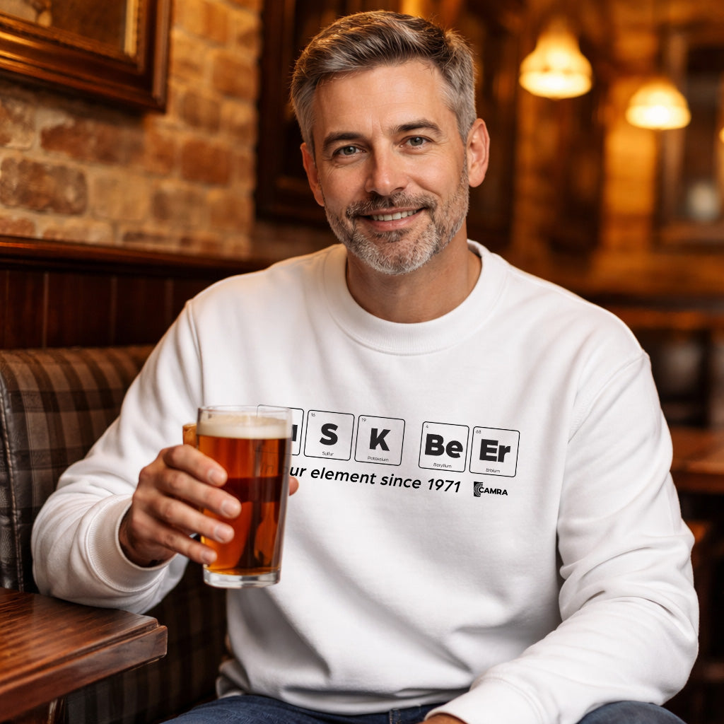 Geek Merch Beer Geek Sweatshirt – Camra-merch