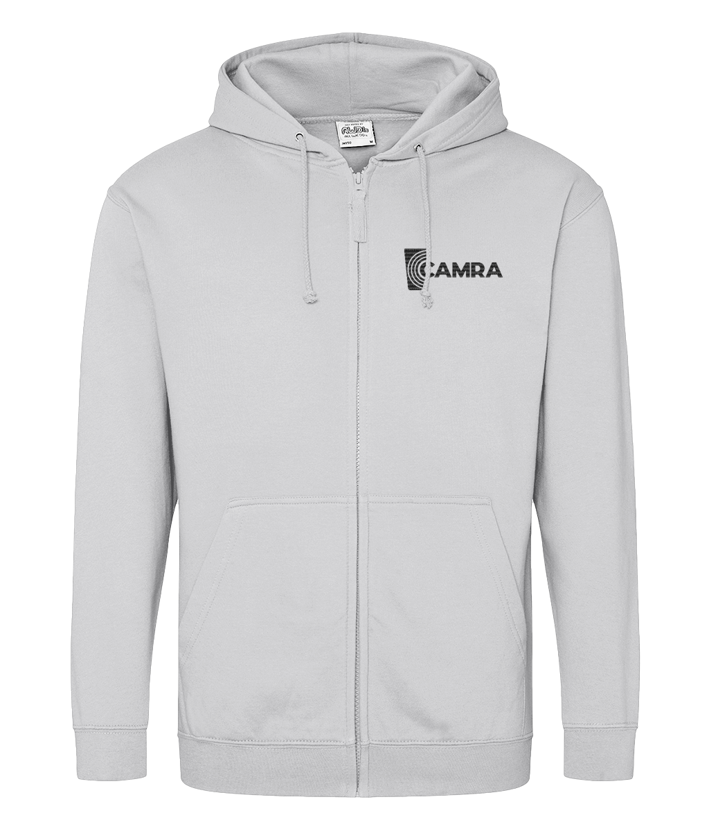 CAMRA Logo Zipped Hoodie