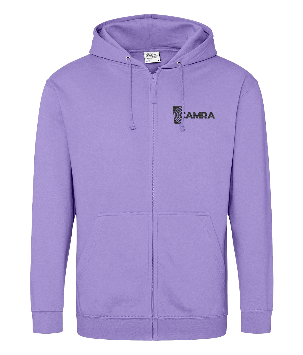 CAMRA Logo Zipped Hoodie