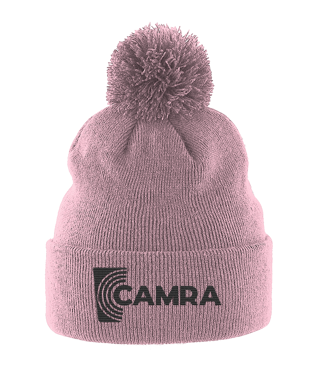 CAMRA Logo Pom Pom Beanie