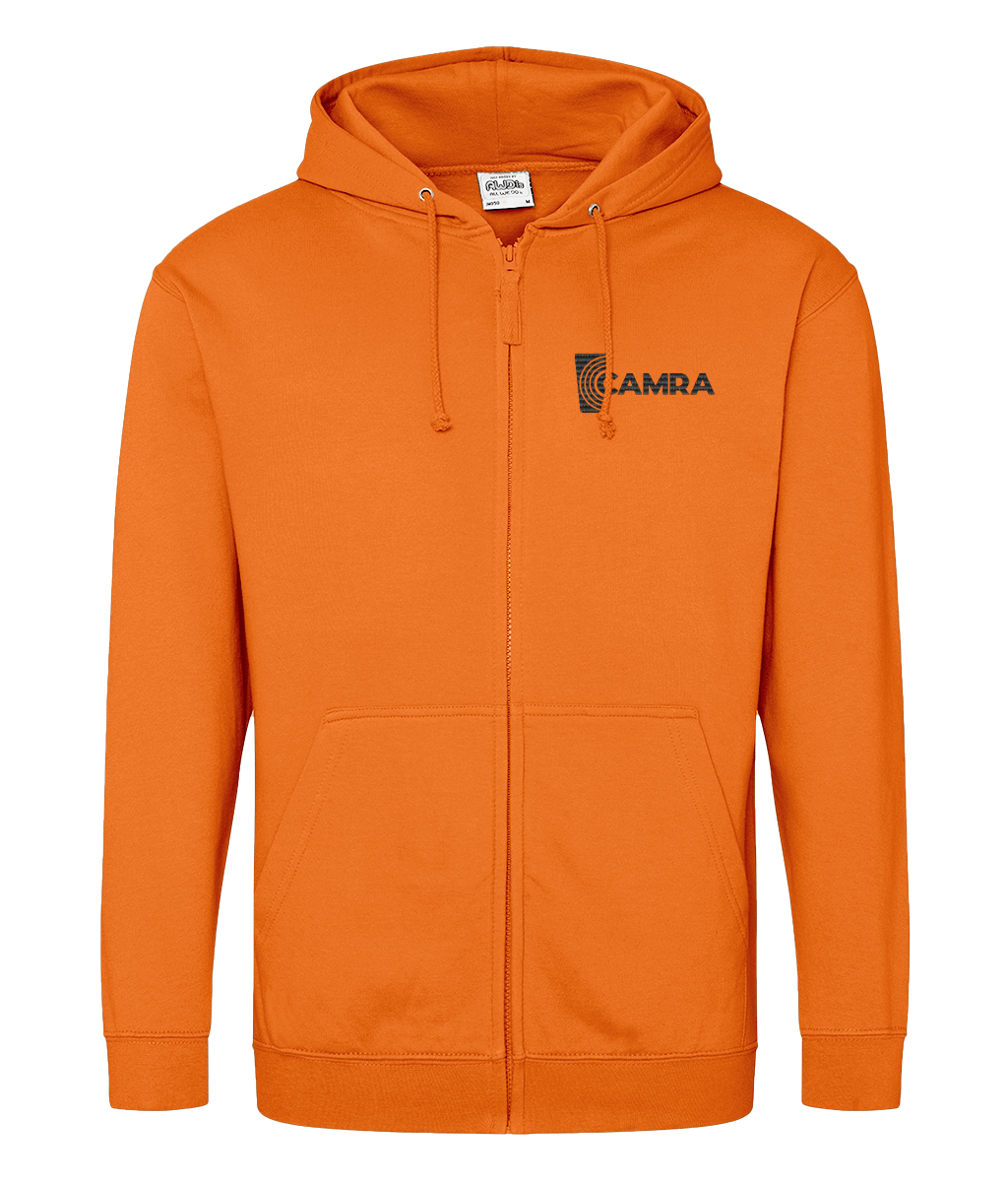 CAMRA Logo Zipped Hoodie
